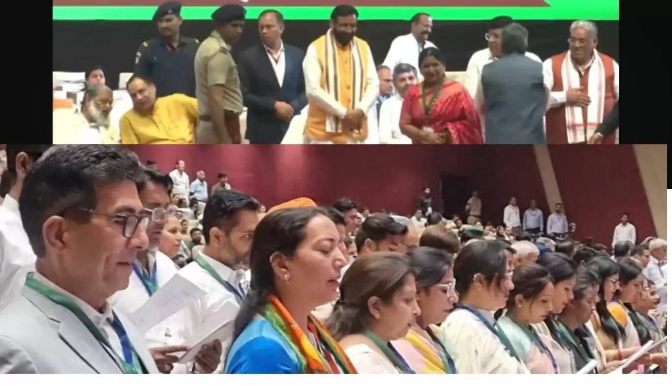 Haryana's newly elected mayor, chairman, councillors took oath, CM made this announcement