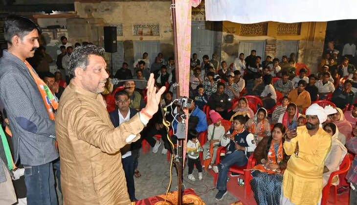 CM presented the idea of ​​developing Sirsa urban area before the public, ward residents gave a rousing welcome to former minister Gopal Kanda