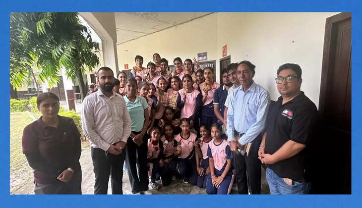 CBSE Cluster Athletic Championship concluded at Gyan Jyoti School, Shah Satnam Singh Girls School became the overall champion