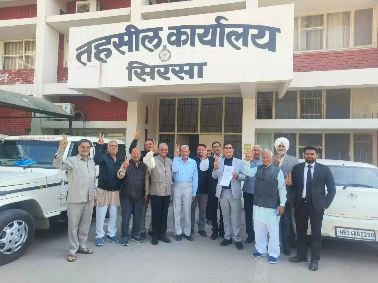 Municipal Council Election: Ramesh Mehta filed nomination for the post of councilor of ward number 3 in Sirsa