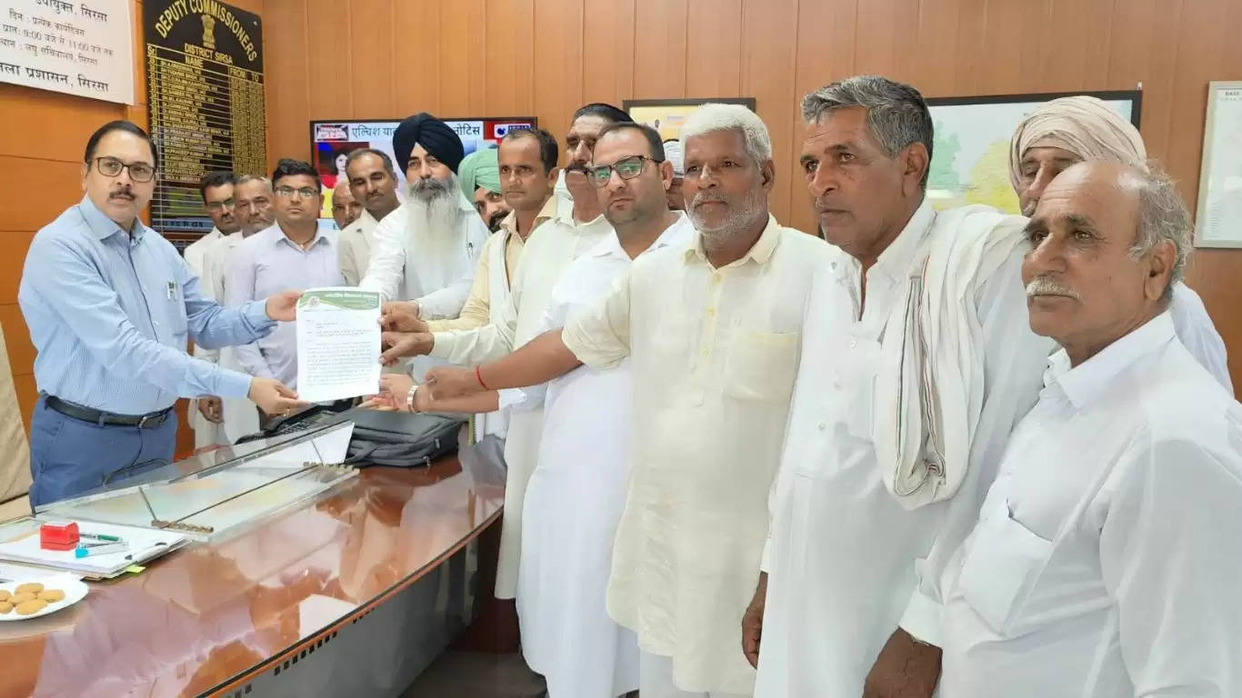 Terror of wild pigs in this district of Haryana, farmers submitted memorandum to the Deputy Commissioner to get rid of wild pigs