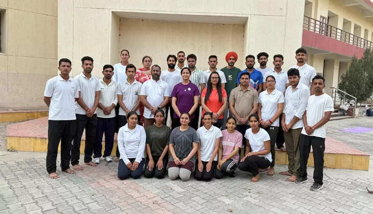 Two day yoga practice and shatkarma workshop at Sirsa CDLU, these tips were given