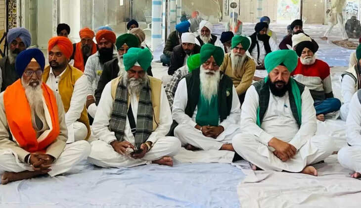 SKM Non-Political organised Kirtan Darbar at Gurdwara Shri Chormar Sahib dedicated to the 350th anniversary of the martyrdom of Shri Guru Tegh Bahadur Ji: Lakhwinder Singh Aulakh