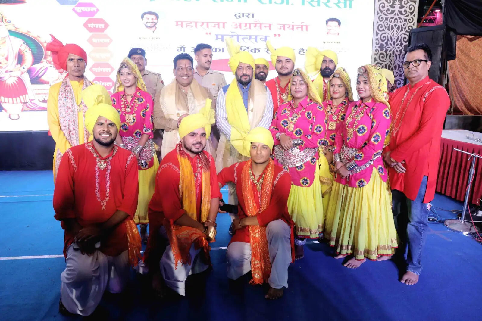 Grand celebration on Maharaja Agrasen Jayanti; former minister and HLP supremo Gopal Kanda to personally donate ₹5 crore for a heart hospital