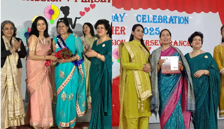  International Women's Day was celebrated with gusto at Delhi Public School, Sirsa, women and teachers displayed their charm through ramp walk