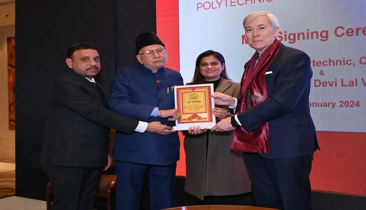 जे.सी.डी. विद्यापीठ एवं कनाडा के सेनेका इंटरनैशनल के बीच हुआ अनुबंध